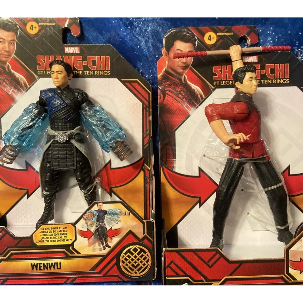 Shang-Chi WENWU & SHANG-CHI The Legend Of The Rings Hasbro Marvel‎ (Brand New)